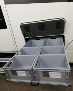 Wohnmobilauszug nach Maß von MW-Systeme